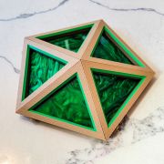 Green Marble Pentakisdodecahedron