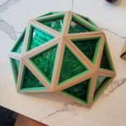 Green Marble Pentakisdodecahedron