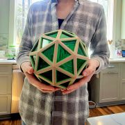 Green Marble Pentakisdodecahedron