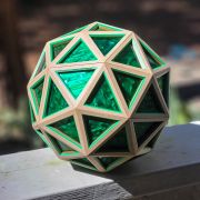 Green Marble Pentakisdodecahedron