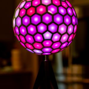 Dual of 4 Frequency Icosahedral Geodesic Sphere-204